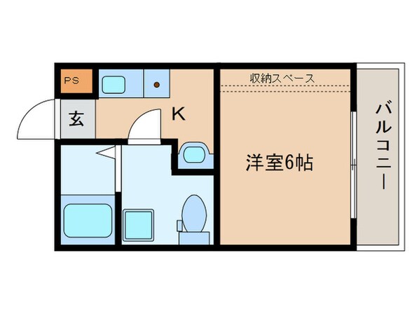 ド・ミール東洞院の物件間取画像